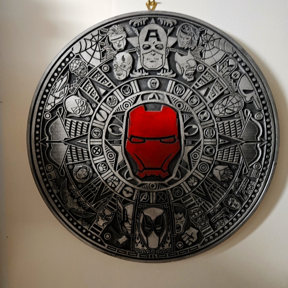 Iron man Aztec Calender